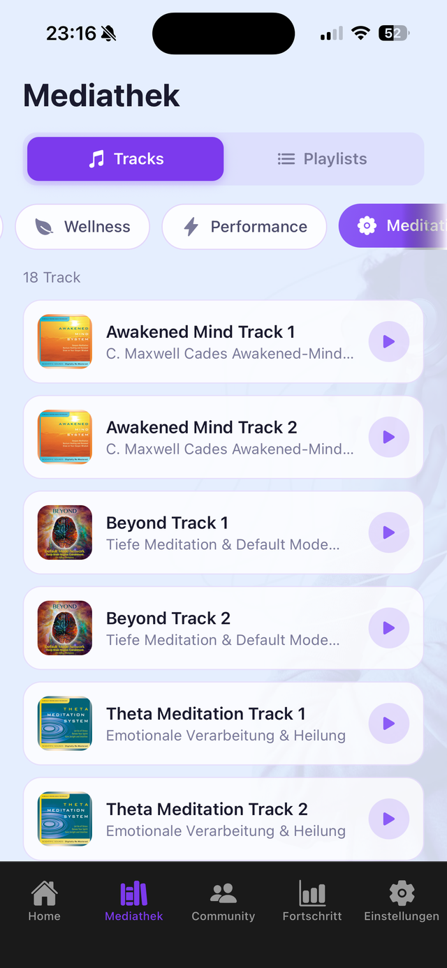 Meditation - Light Mode